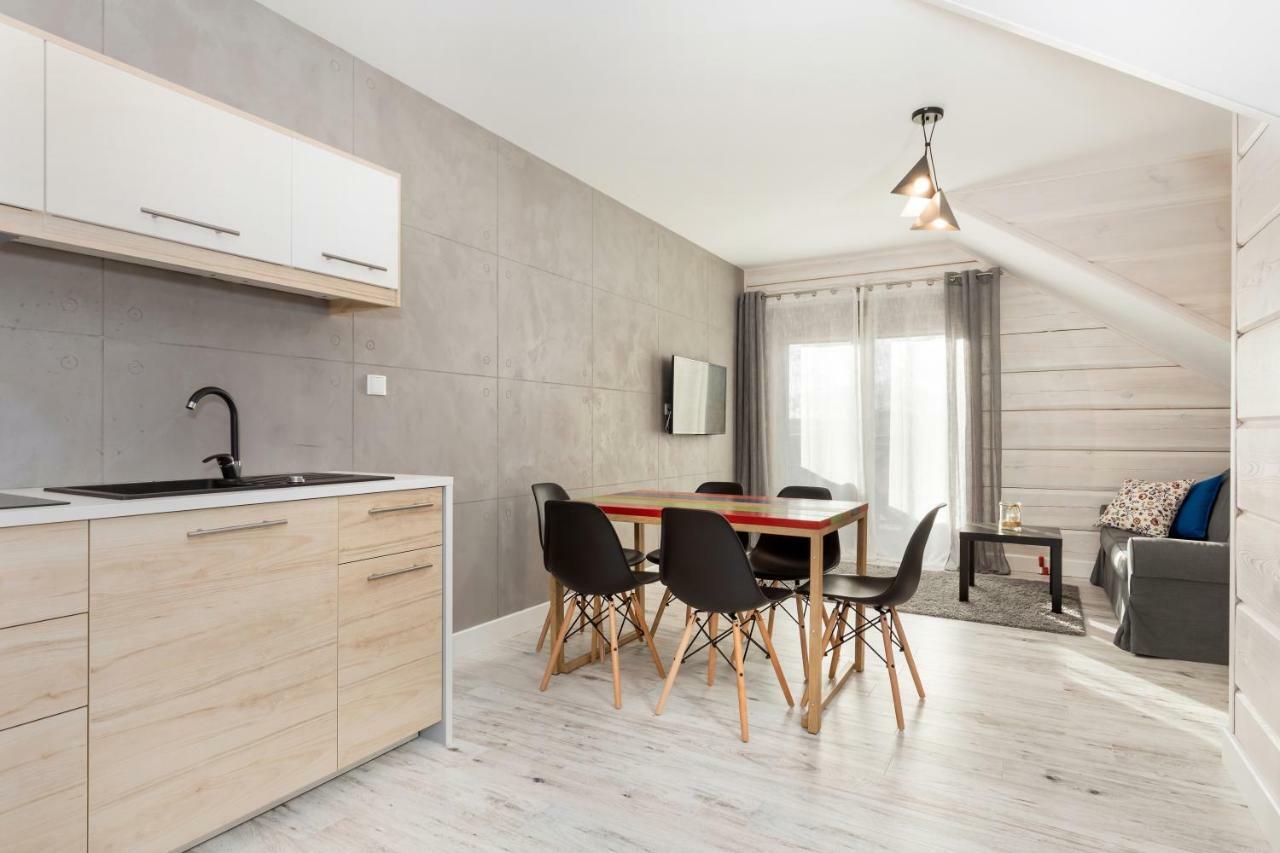 Ferienwohnung Przy Rozlewisku Sarbinowo Exterior foto